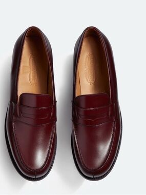 JM WESTON iconic women’s 180 Loafers in Burgundy